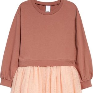 Kids Sweatshirt Tutu Dress